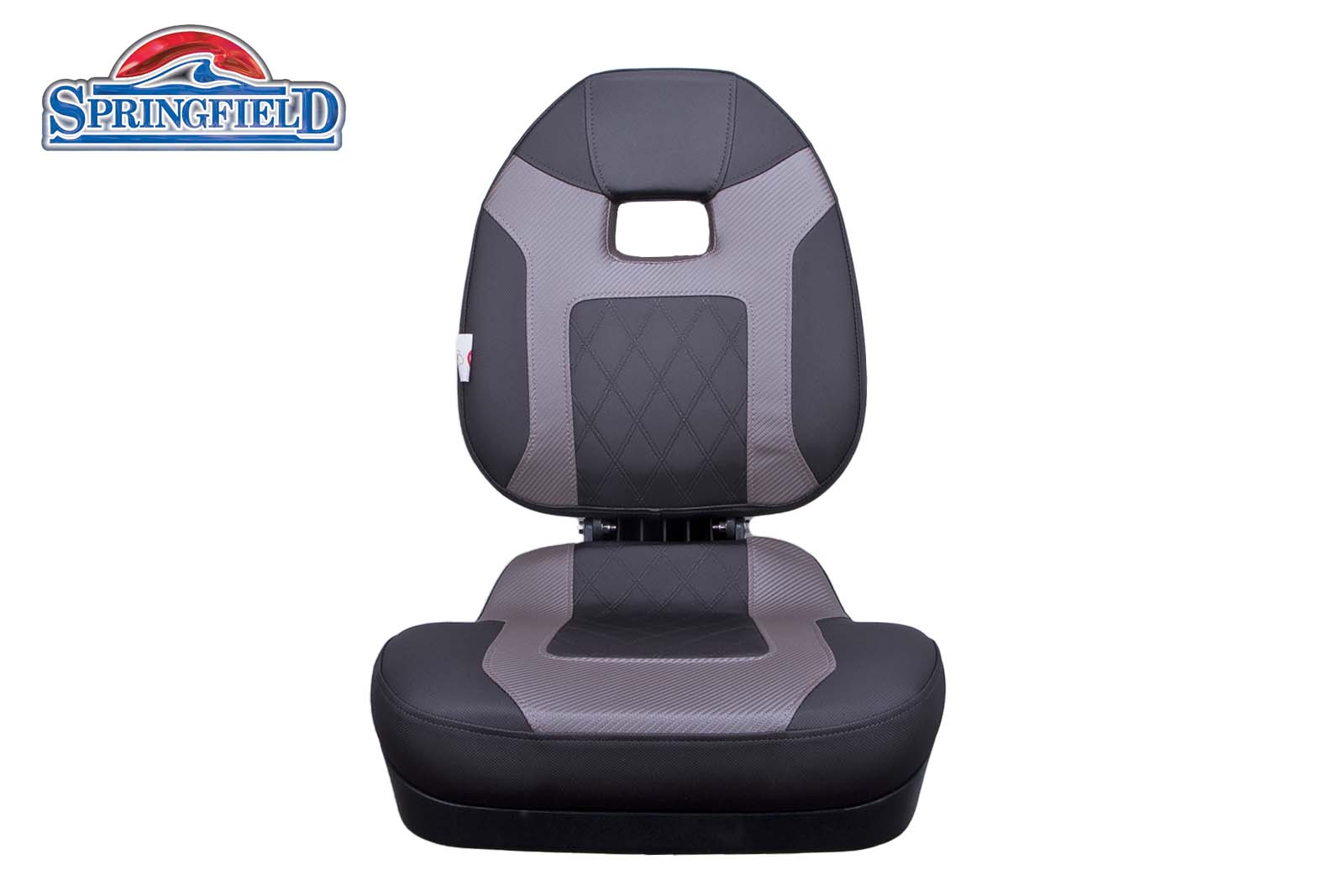Springfield Fish Pro II High Back Bootssitz dunkelgrau vorne