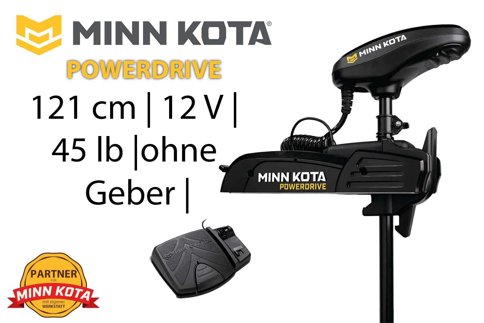 Minn Kota PowerDrive Elektro-Bootsmotor