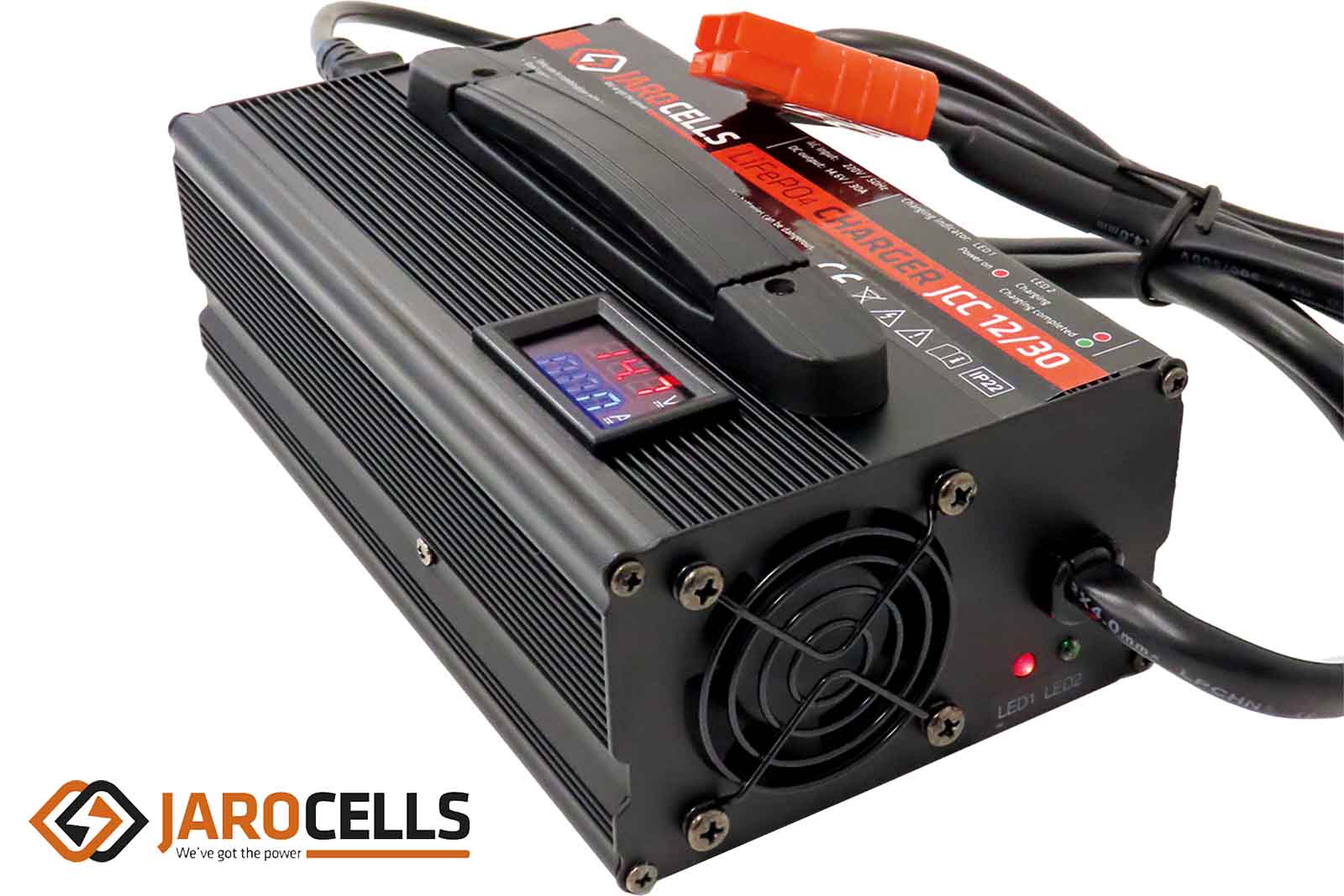 Jarocells-Ladegerät JCC-12/30VA mit Stecker