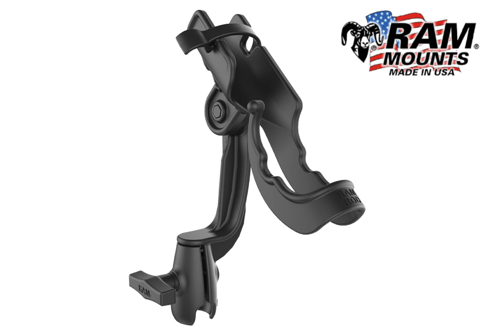 RAM Mounts RAM-114-RBNBU Rod 2000 Angelrutenhalter