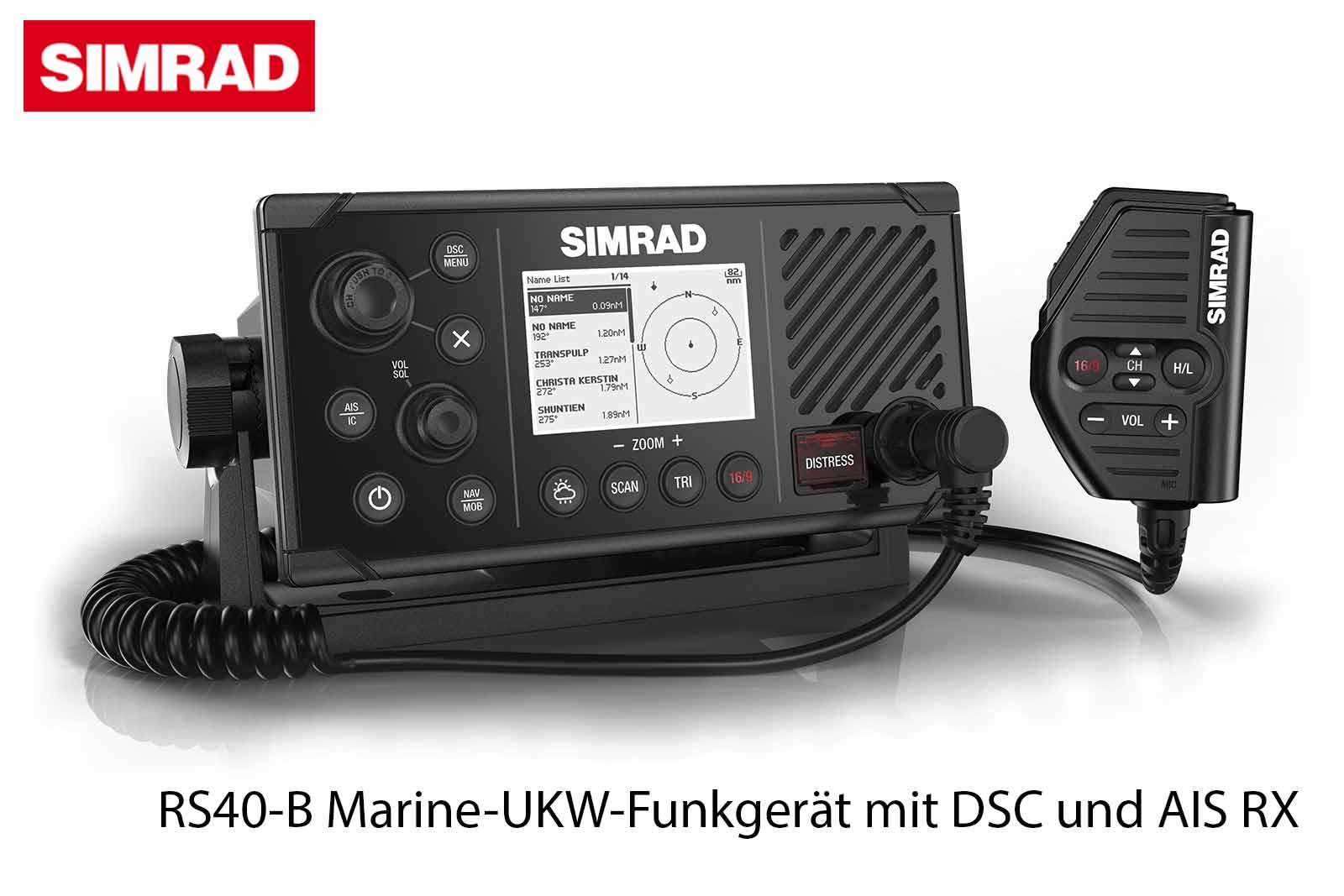 Simrad RS40 Marine Funkgerät mit DSC und AIS RX
