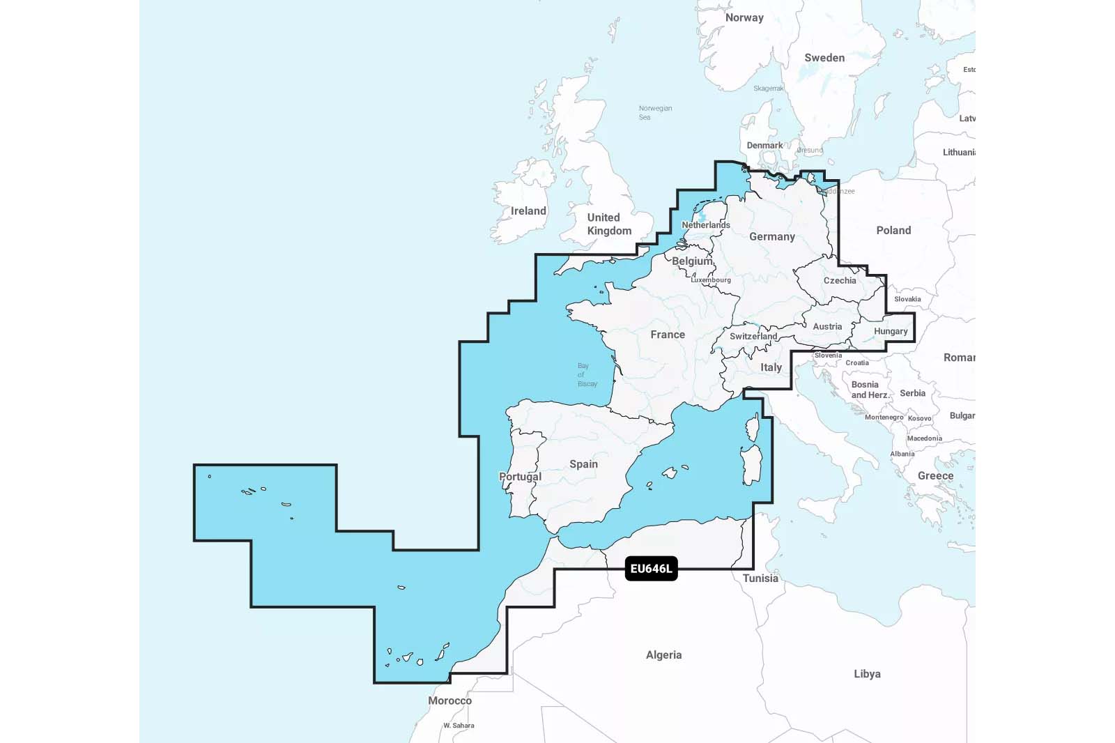Garmin Navionics Plus Seekarte
