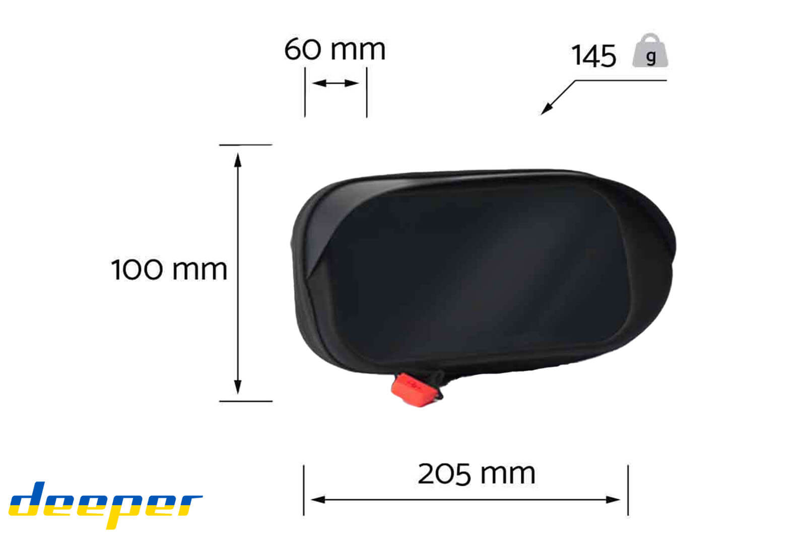 Deeper Winter Smartphone Case 2.0 Dimensionen