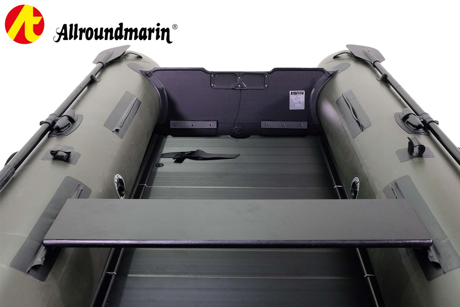 Allroundmarin Scout Schlauchboot 300 mit Aluboden Innenansicht