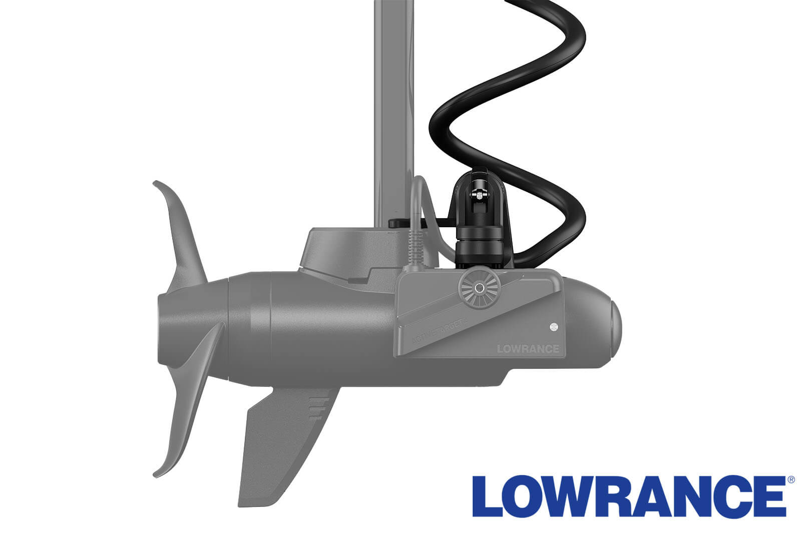 Lowrance Active Target 2 Geberhalter für Recon Montagebeispiel