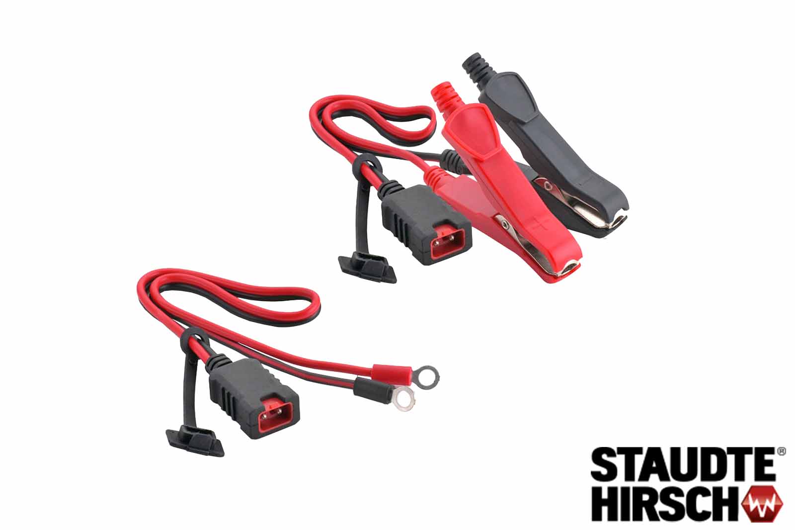 Staudte Hirsch Ladegerät Adapter und Klemmen