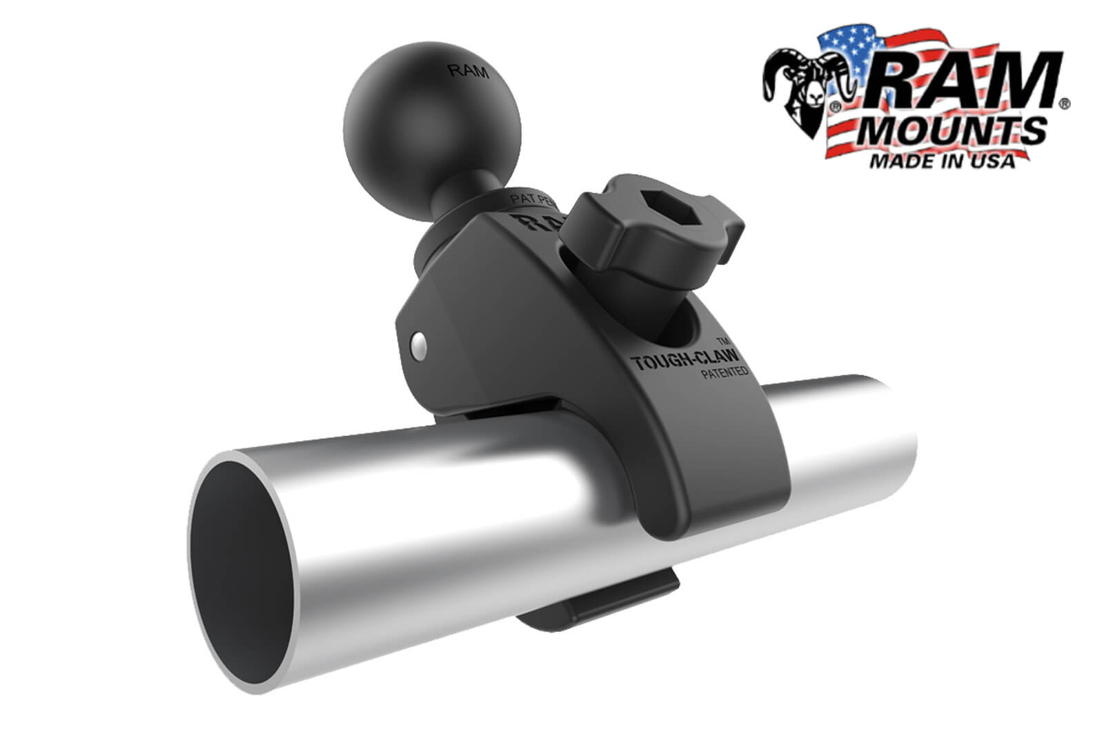 RAM Mounts RAP-400U Tough Claw Halteklammer Montagebeispiel