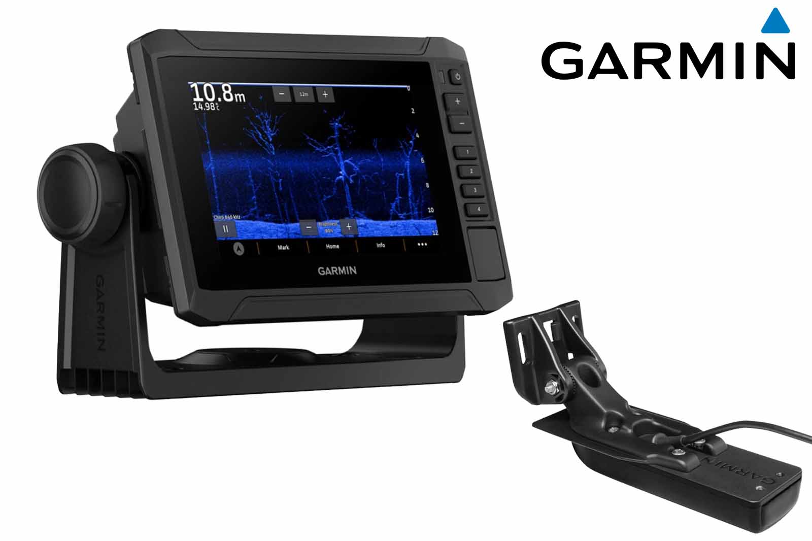 Garmin ECHOMAP UHD2 62sv Echolot mit Geber