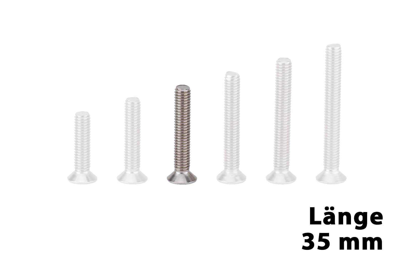 Edelstahl-Schrauben-Set für Bases