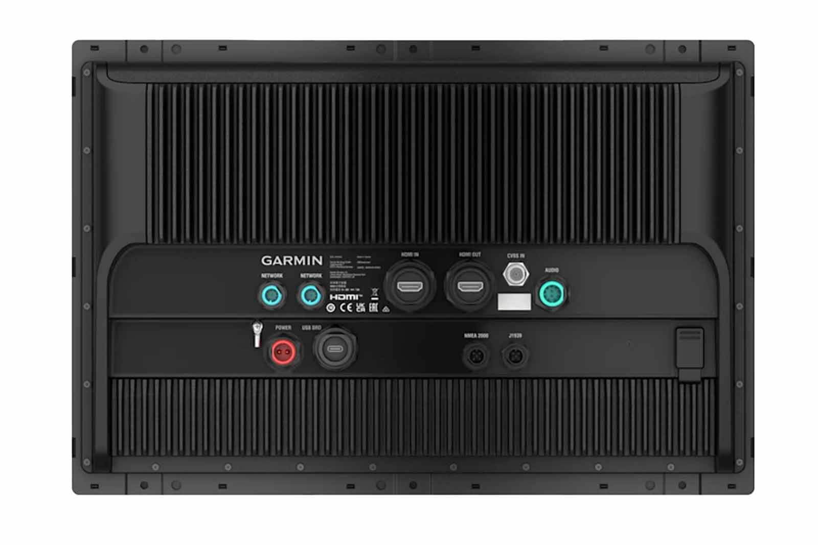 Garmin GPSMAP 9017 Kartenplotter ohne Sonar Geräterückseite