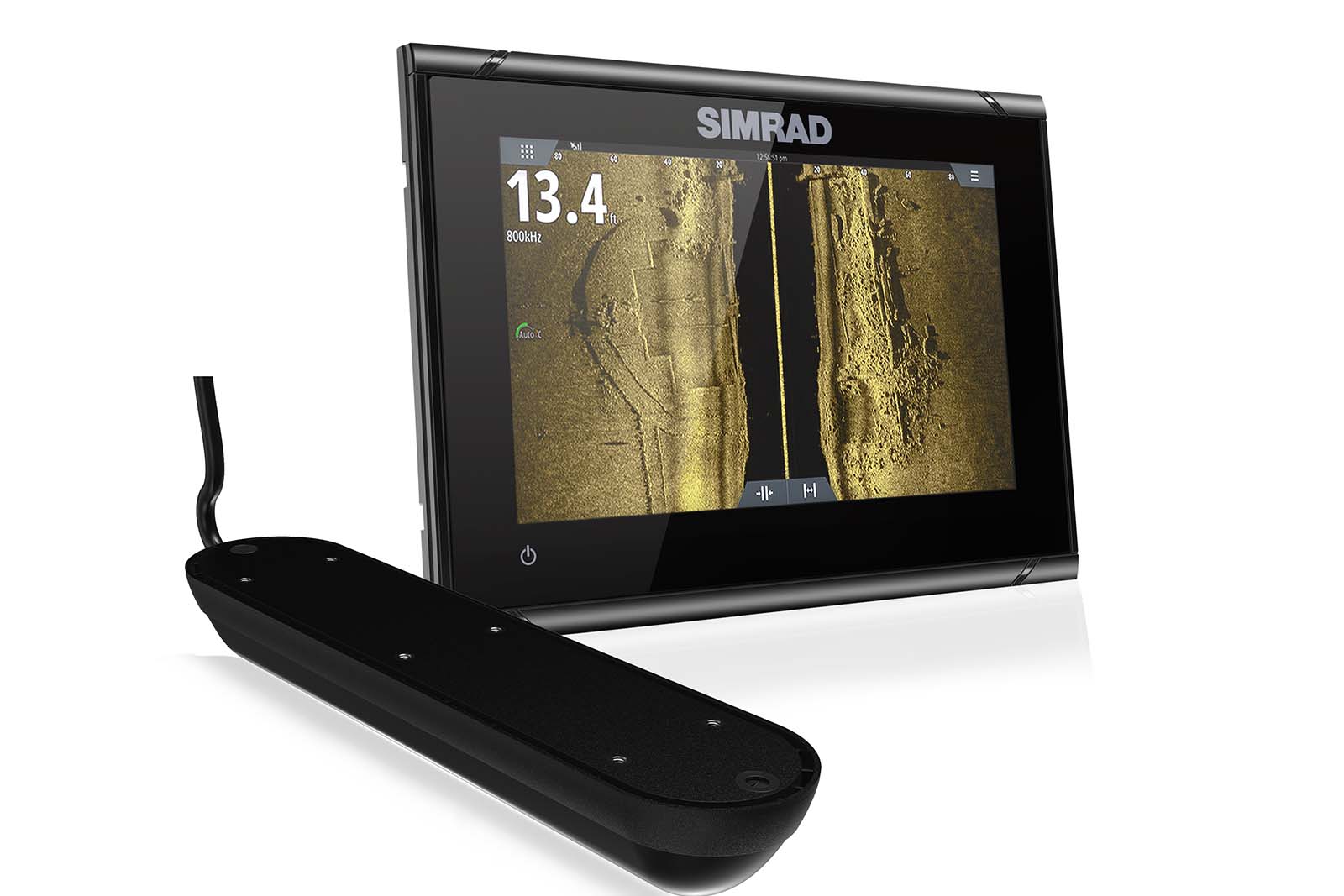 Simrad GO7 XSR Echolot mit ActiveImaging Geber