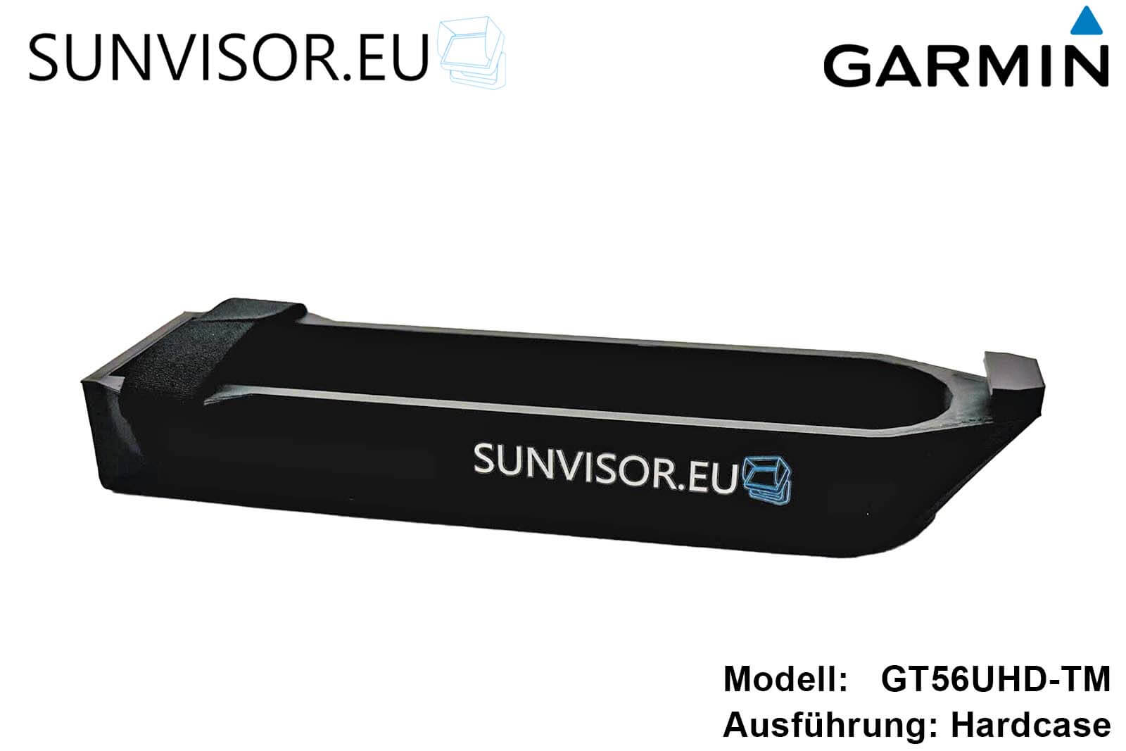 SUNVISOR Schutzhülle für Geber Hardcase Garmin GT56UHD-TM in Schwarz