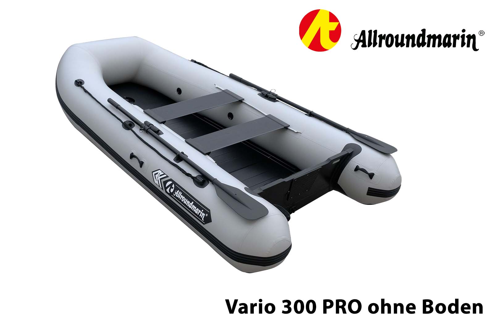 Allroundmarin Vario 300 PRO Schlauchboot in Grau ohne Boden