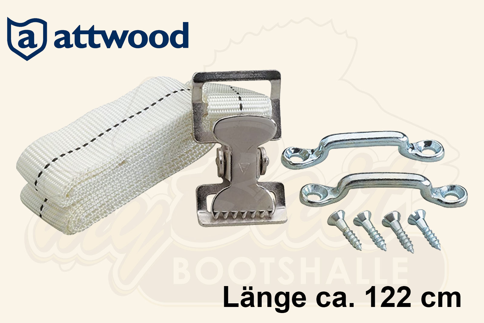 Attwood Tankgurt für mobile Benzintanks, Länge ca. 122 cm