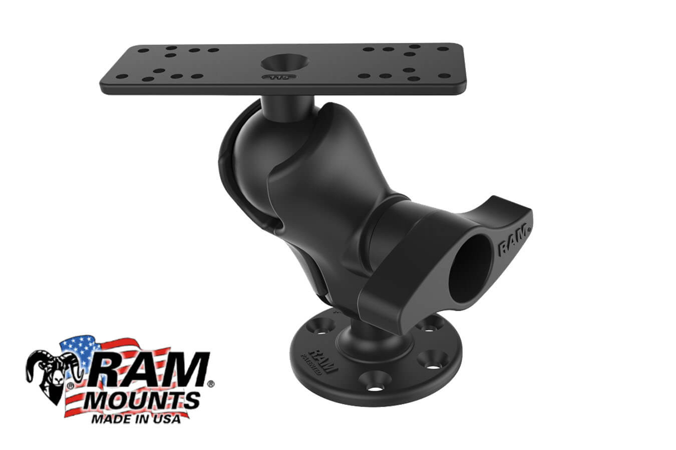 RAM Mounts Echolothalterung RAM-D-115-C für Lowrance, niedrig