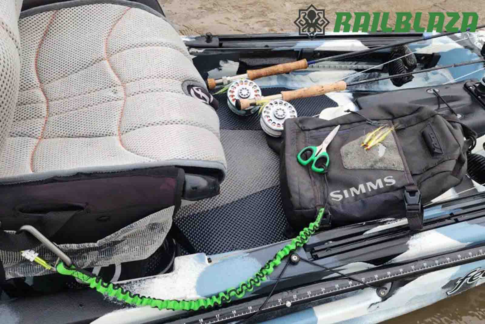 Railblaza Bungee Tether Sicherungsleine - Gebrauchsbeispiel