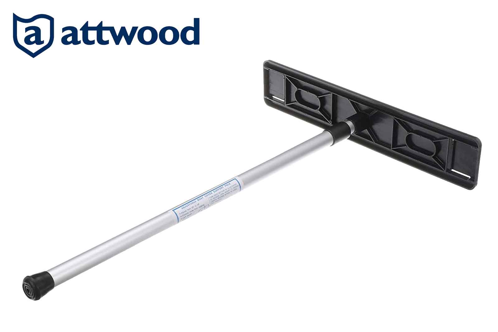 Unterseite des Stützpfahls für den Planenspanner von Attwood