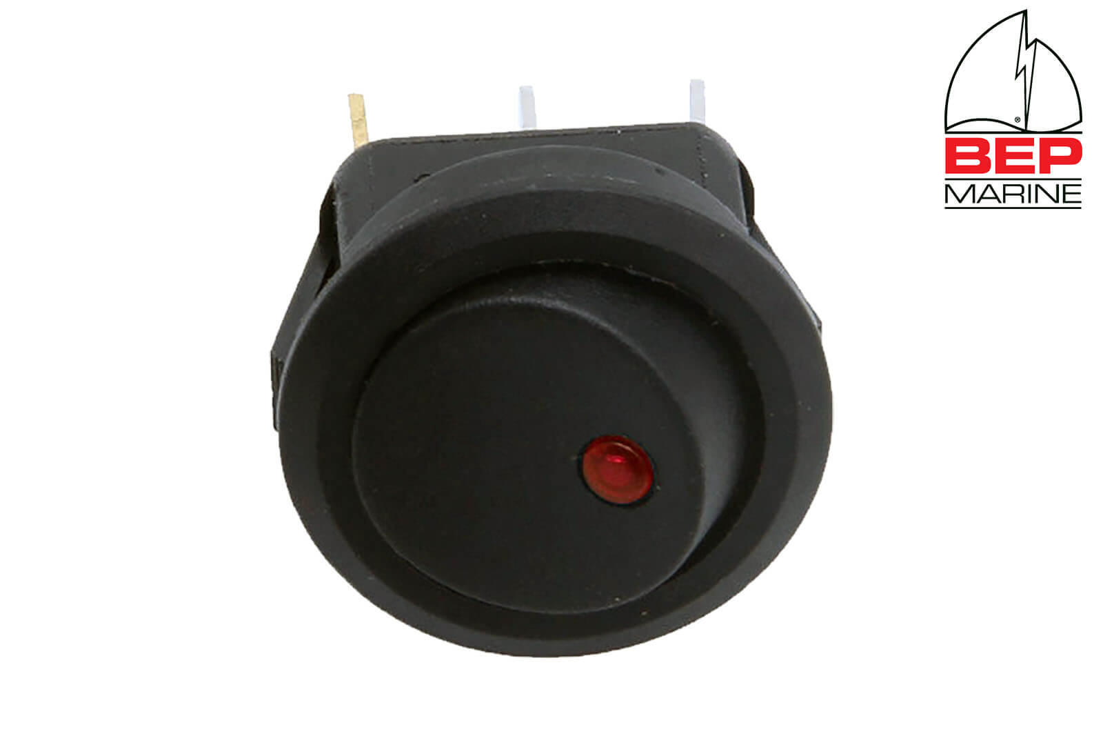 BEP Marine Schalter On/Off SW-RVS2, schwarz