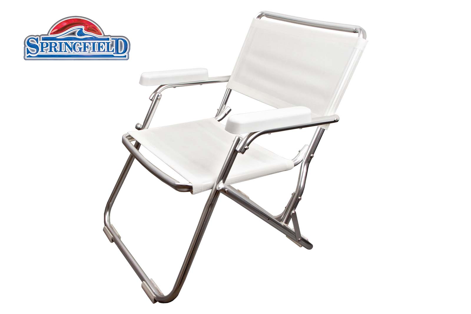 Springfield Marine-Klappstuhl ohne Polster links