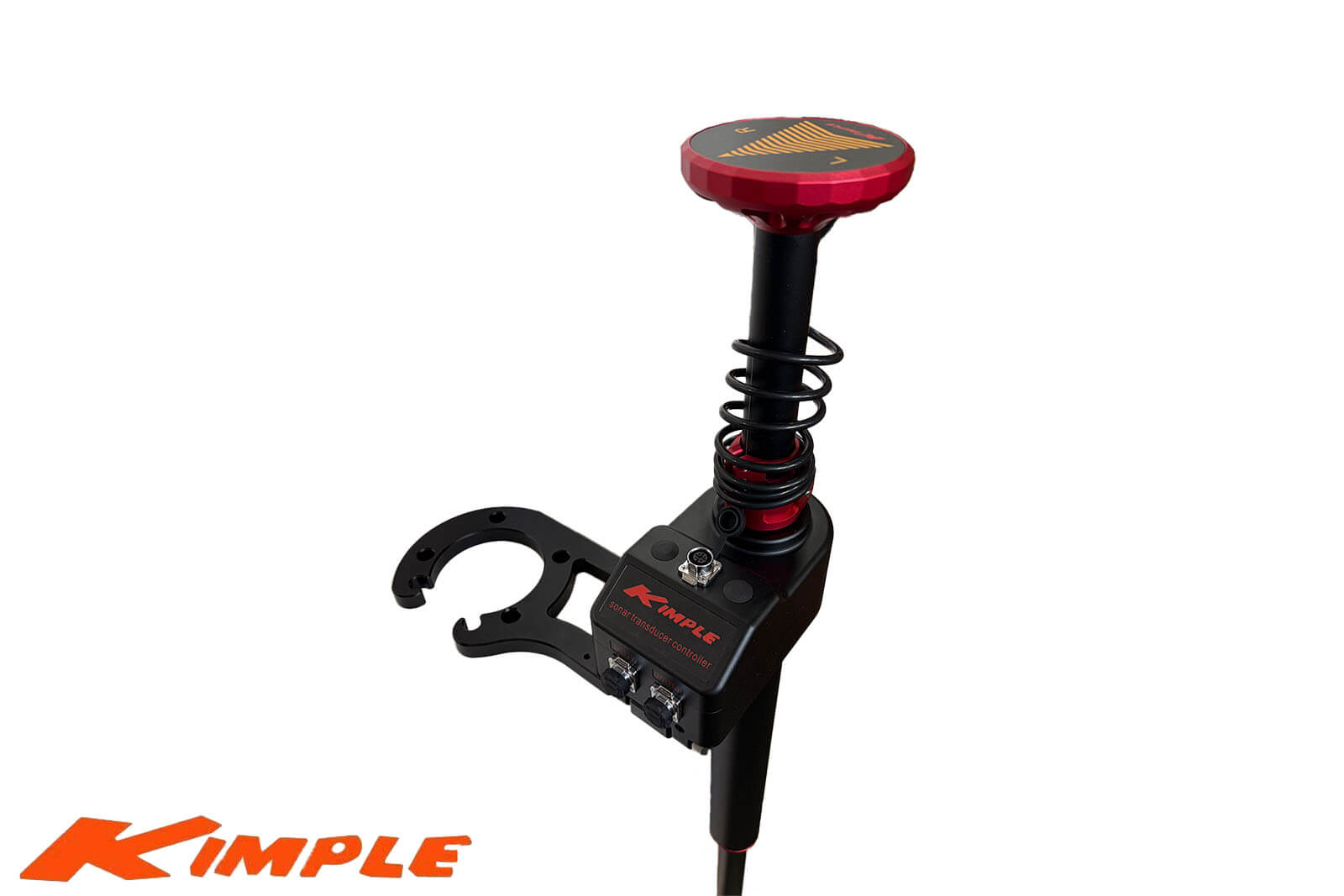 Kimple Foot Controlled Transducer Mount für Garmin Force Detailansicht oben