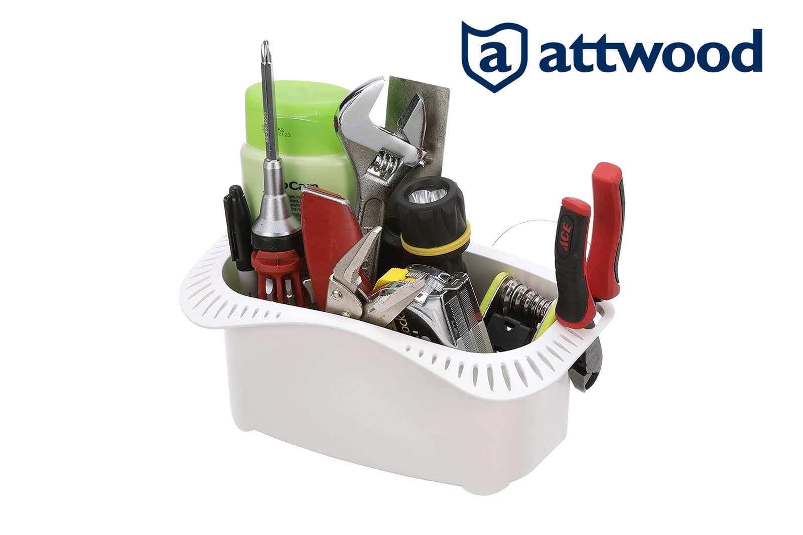 Attwood Cockpit Organizer gefüllt