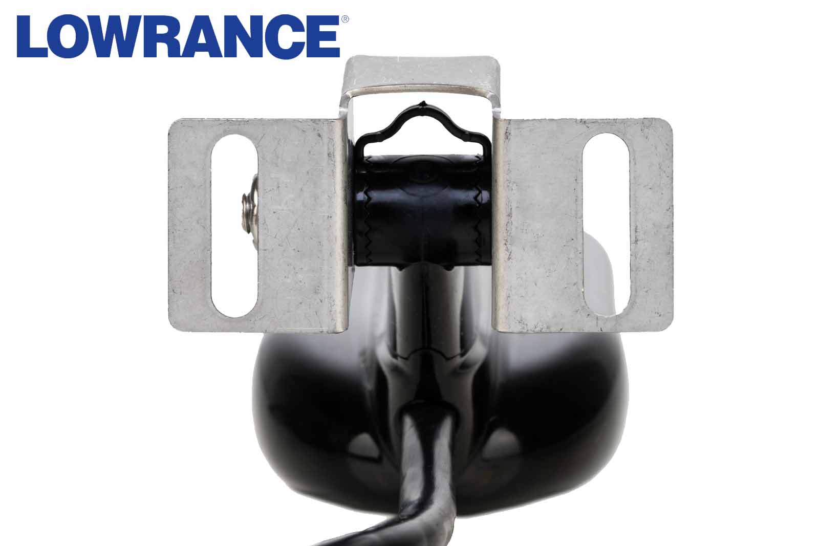 Lowrance HDI Heckgeber, 9 Pin, 83/200|455/800 kHz, Halterungssicht