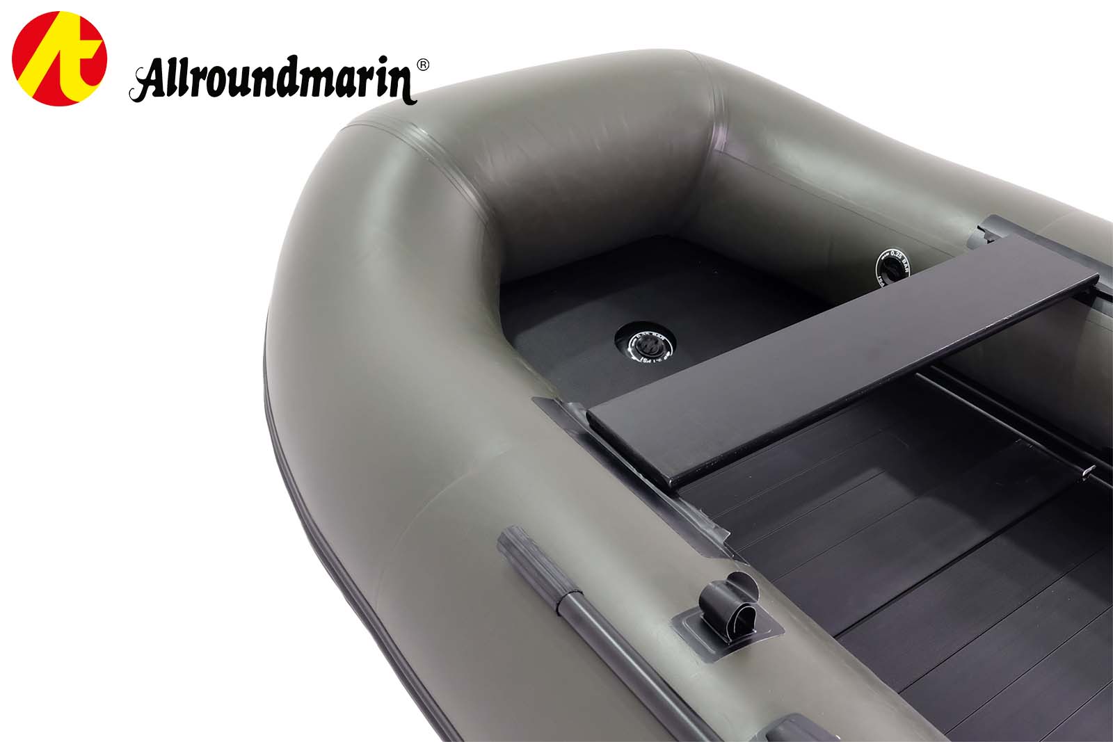 Allroundmarin Scout Schlauchboot 300 mit Aluboden Detailansicht Bug