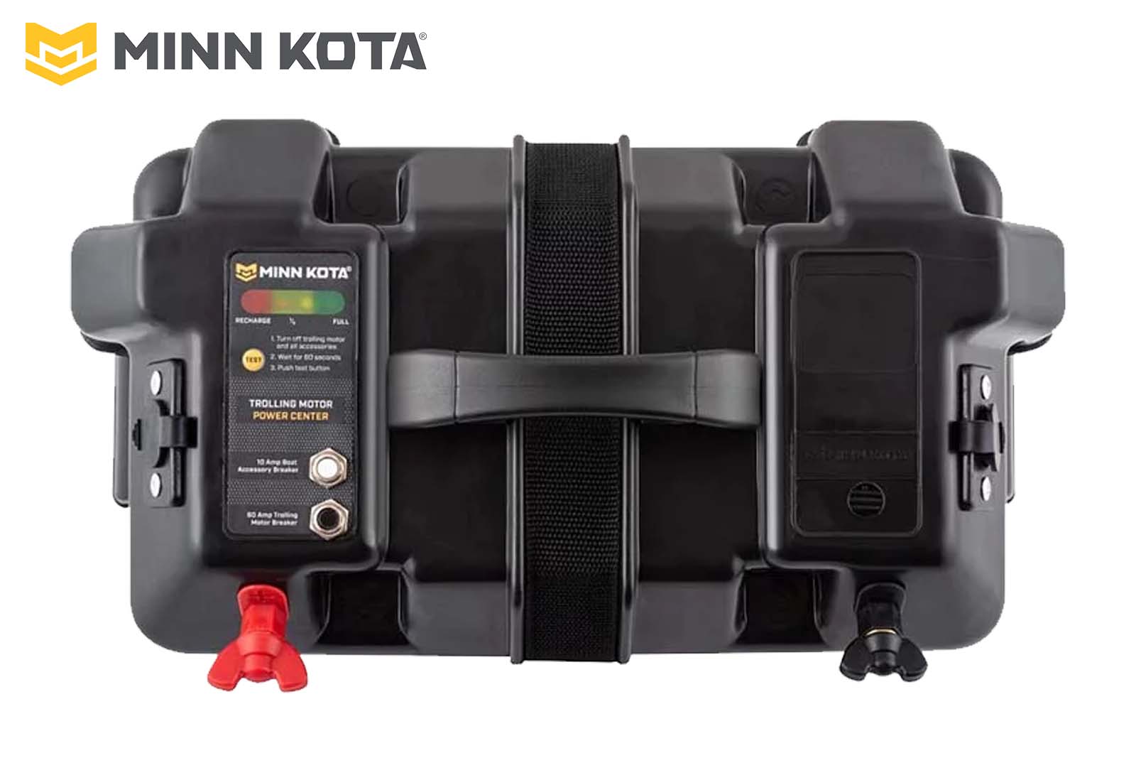 Minn Kota Batterie Power Center, oben
