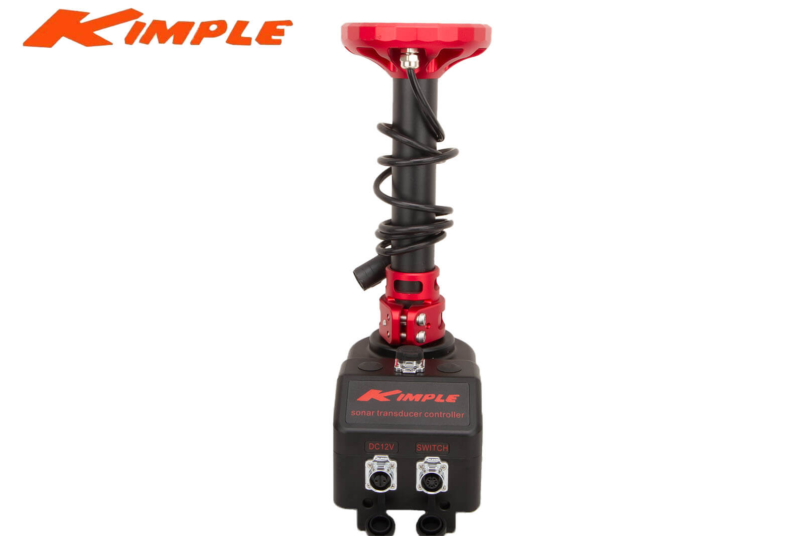 Kimple Foot Controlled Transducer Mount für Garmin, Lowrance und Minn Kota - Detailansicht Controller