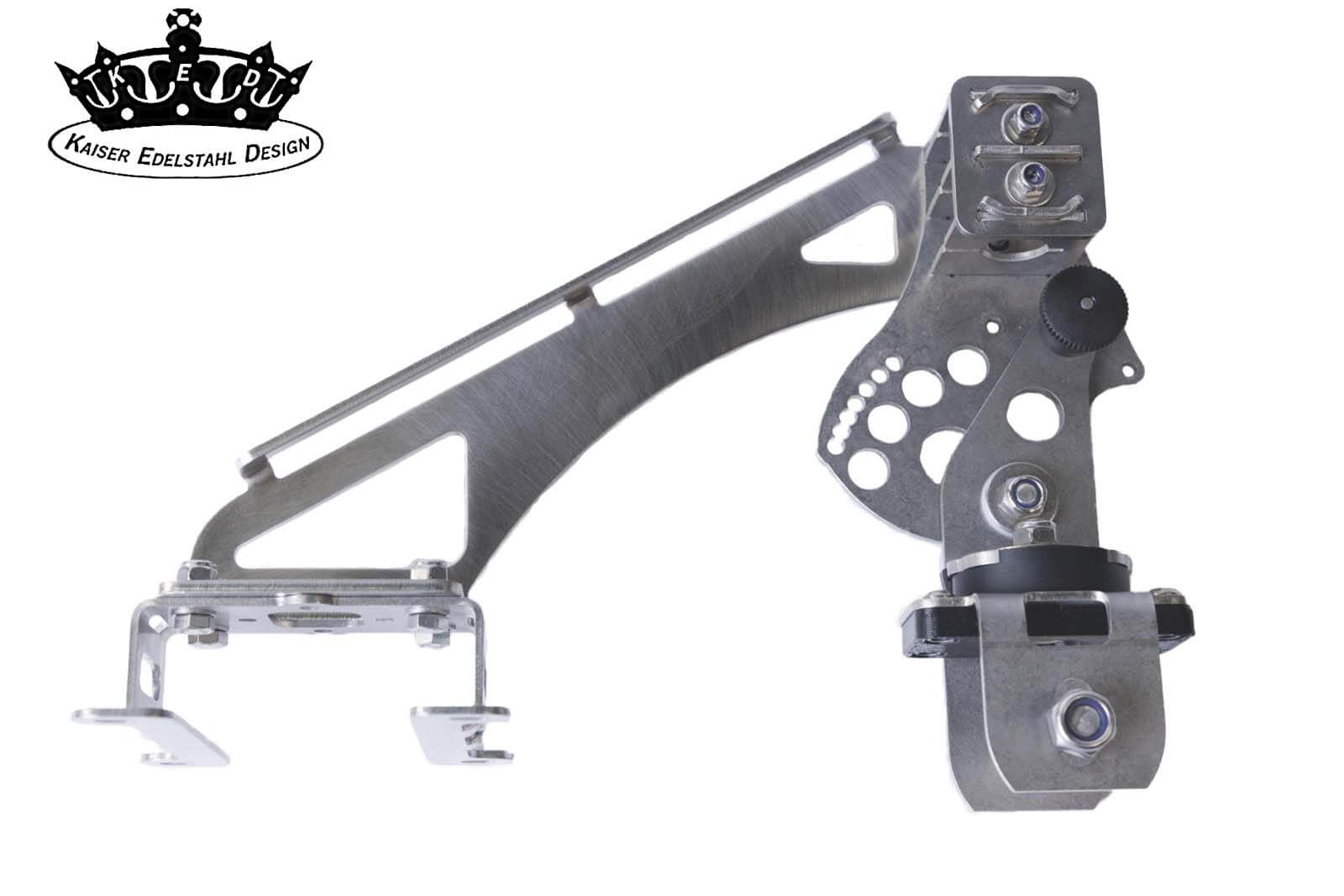 KED Doppelgeberhalter Konsole für Garmin LVS34 und PS30 Forward Mode