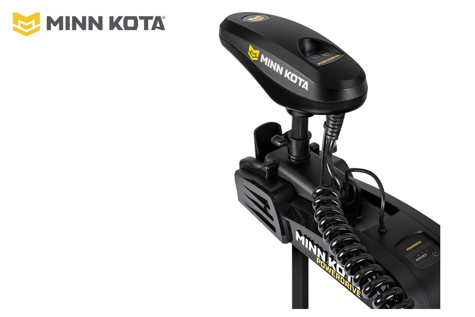 Minn Kota PowerDrive 2, Tiefenverstellung am Schaft
