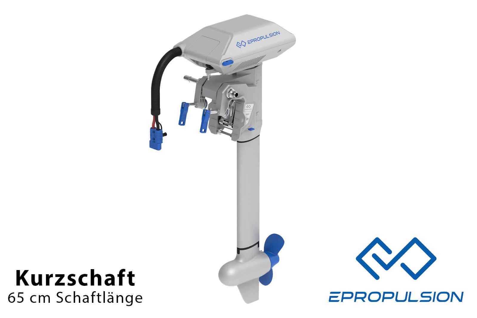 ePropulsion Navy 3.0 EVO Elektromotor Elektro-Außenborder – Kurzschaft 65 cm Schaftlänge