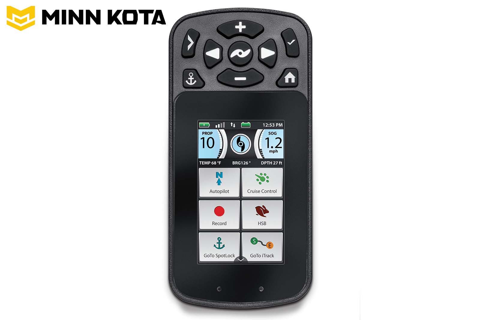 Minn Kota i-Pilot-LINK Fernbedienung Bluetooth Frontansicht