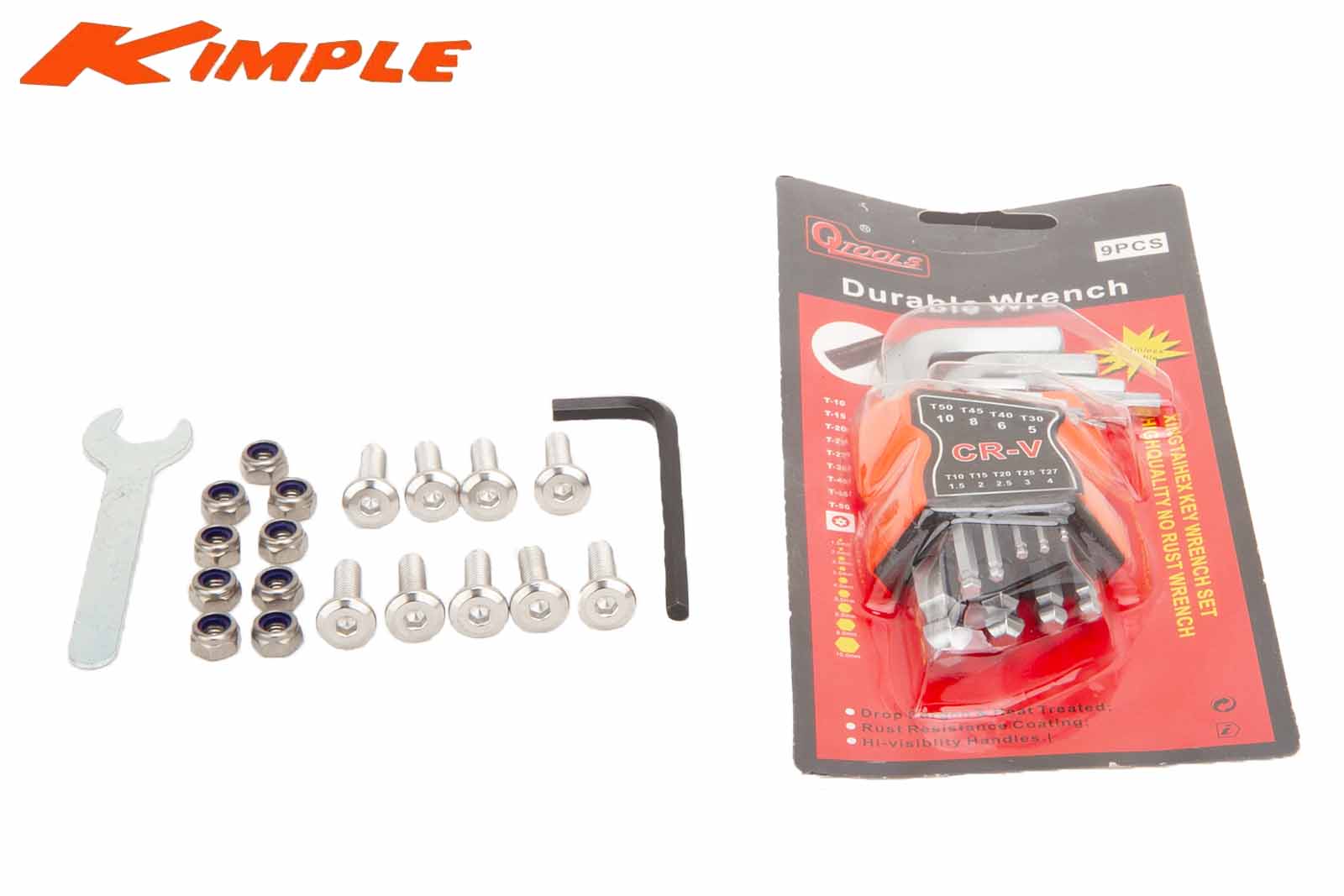 Kimple Dual Fish Finder Console Mount Hardware