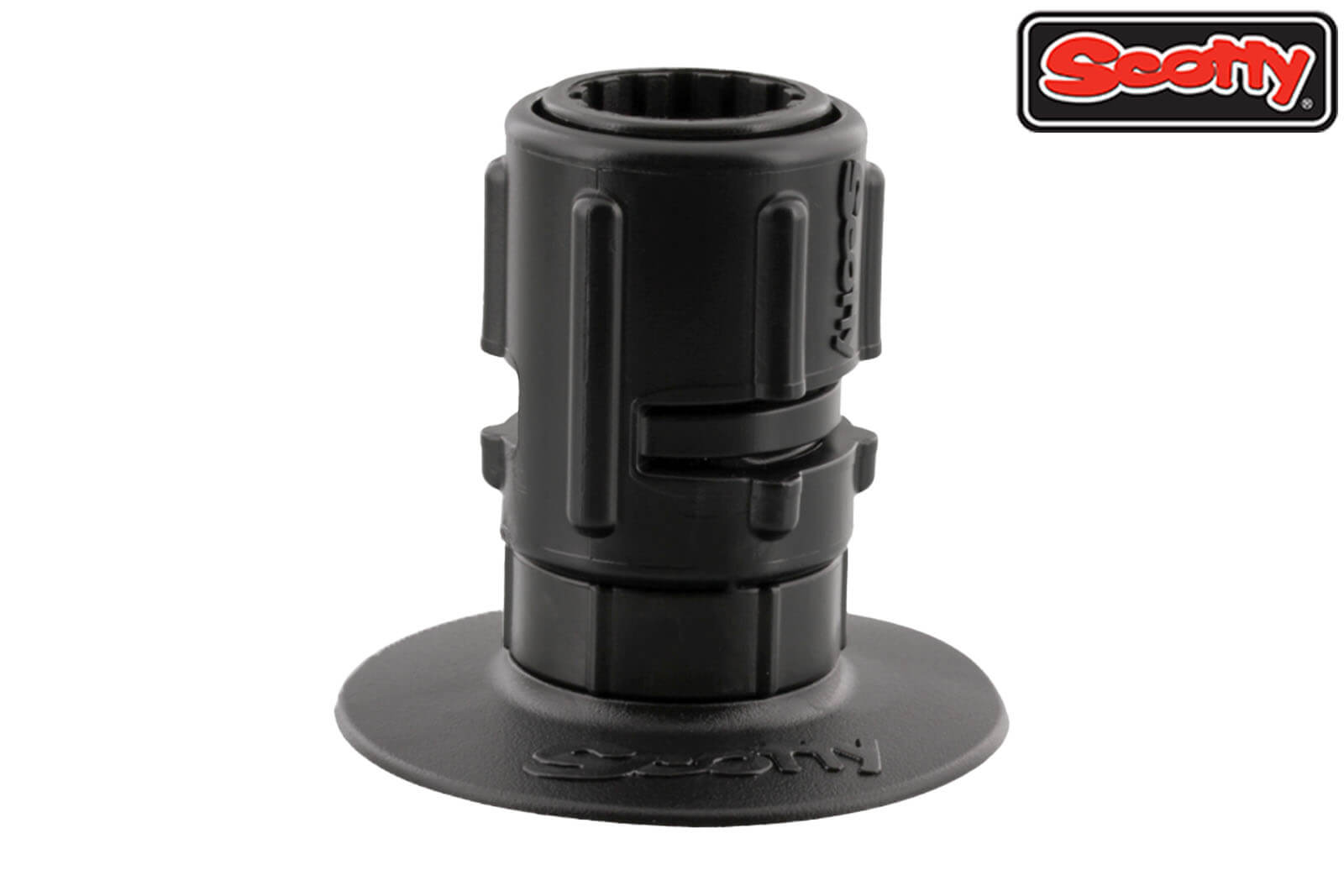 Scotty Stick-On Accessory Mount mit Gear-Head No.445 / 448