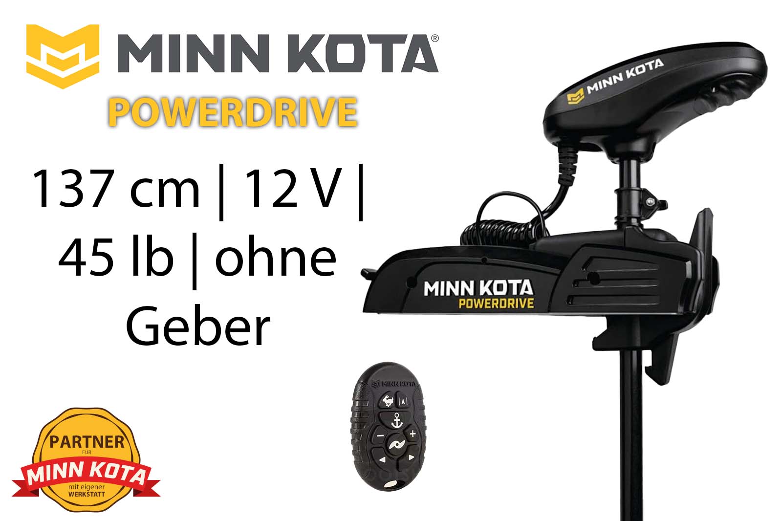 Minn Kota PowerDrive Elektro-Bootsmotor