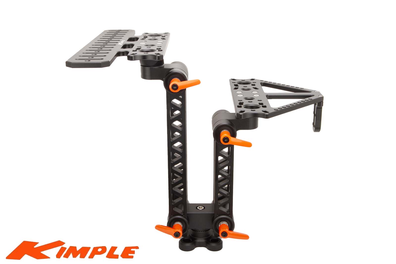 Kimple Premium Dual Fish Finder Mount – Gelenkhalter für zwei Echolote