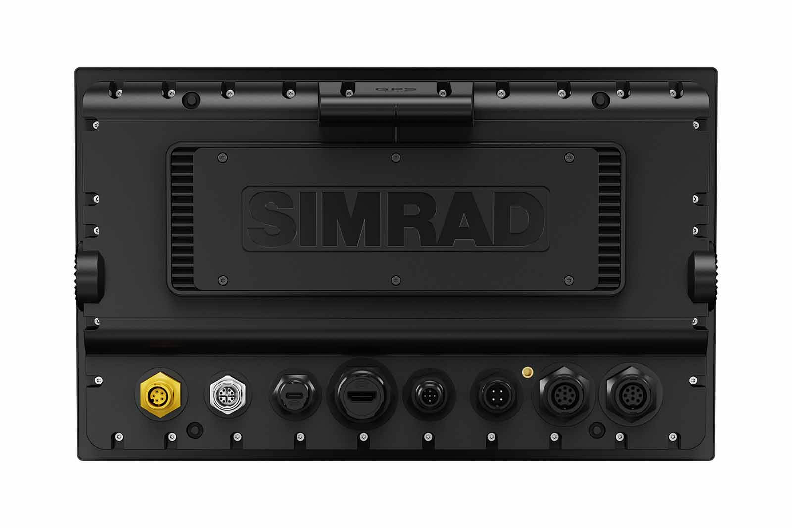 Simrad NSS 4 12-Zoll Echolot und Kartenplotter mit Sonar, Geräterückseite