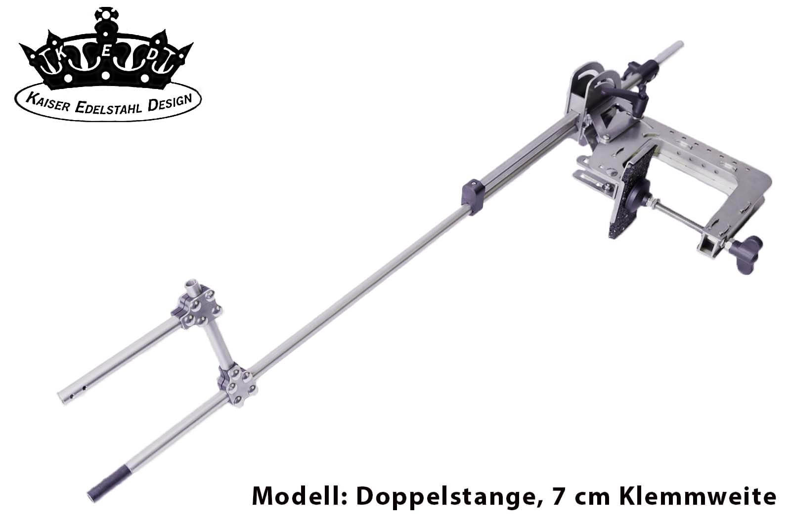 KED Geberstange mit Klemmhalterung