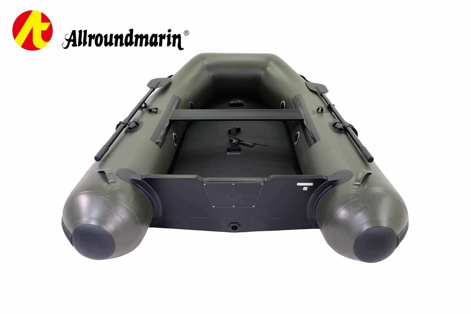 Allroundmarin Xtream Schlauchboot 205 mit Luftboden Heckansicht