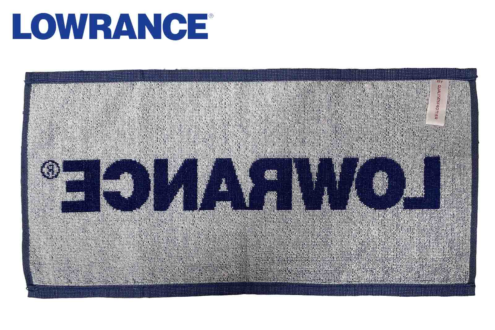 Lowrance Fishing Towel Rückseite