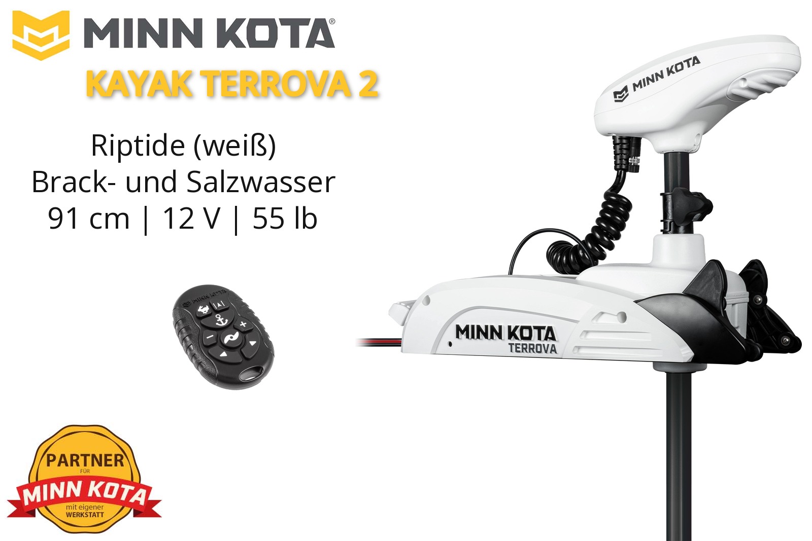 Minn Kota Kayak Terrova 2 (Kajak Motor)
