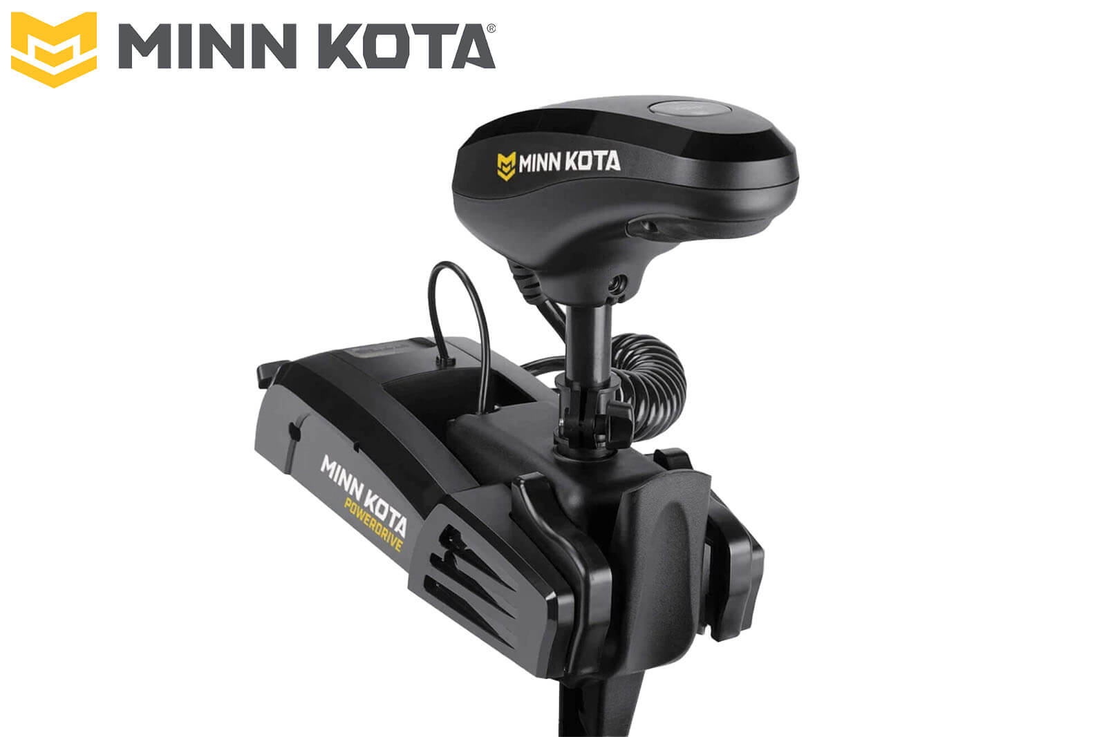 Minn Kota PowerDrive Elektro-Bootsmotor - Frontansicht