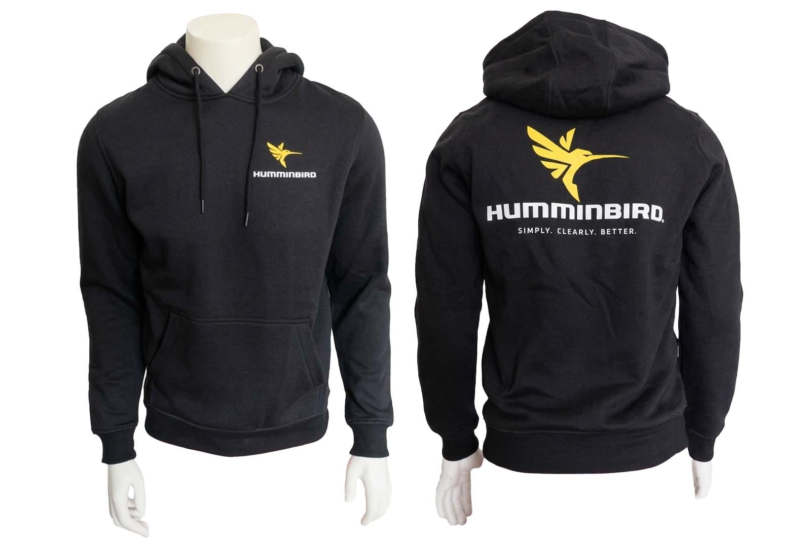Humminbird Hoodie, schwarz mit Aufdruck