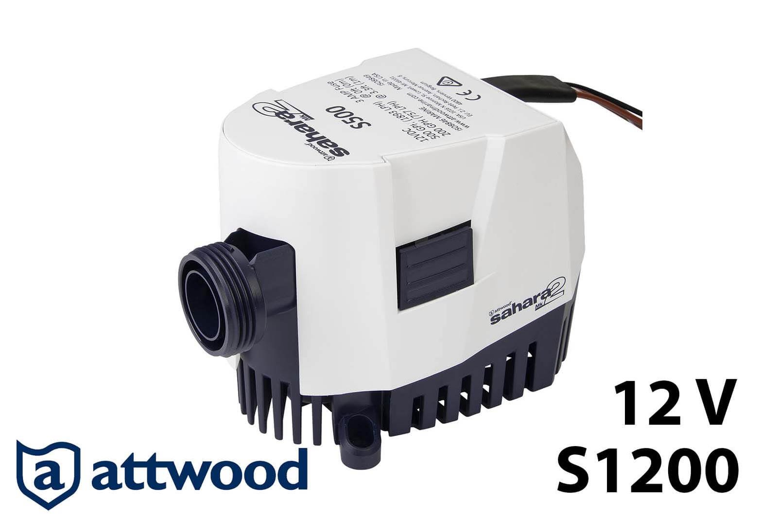 Attwood Sahara Mk2 automatische Bilgepumpe | Lenzpumpe