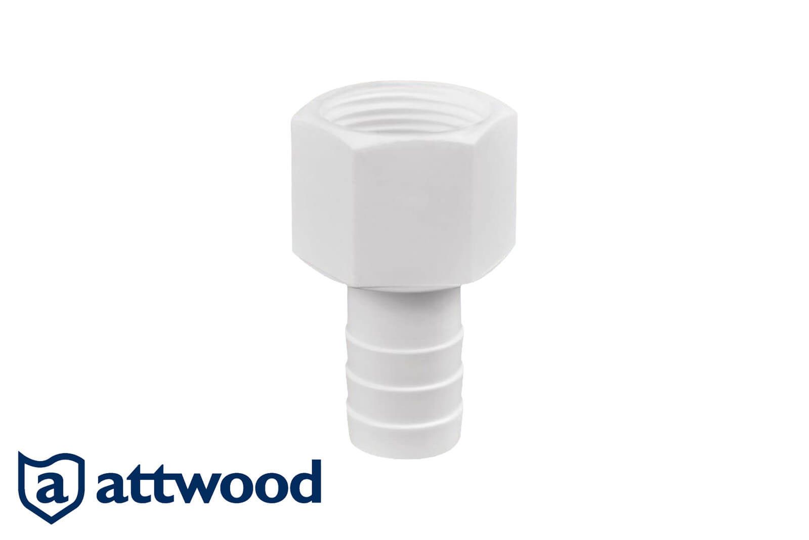 Attwood Fitting mit Schlauchtülle 3899-1