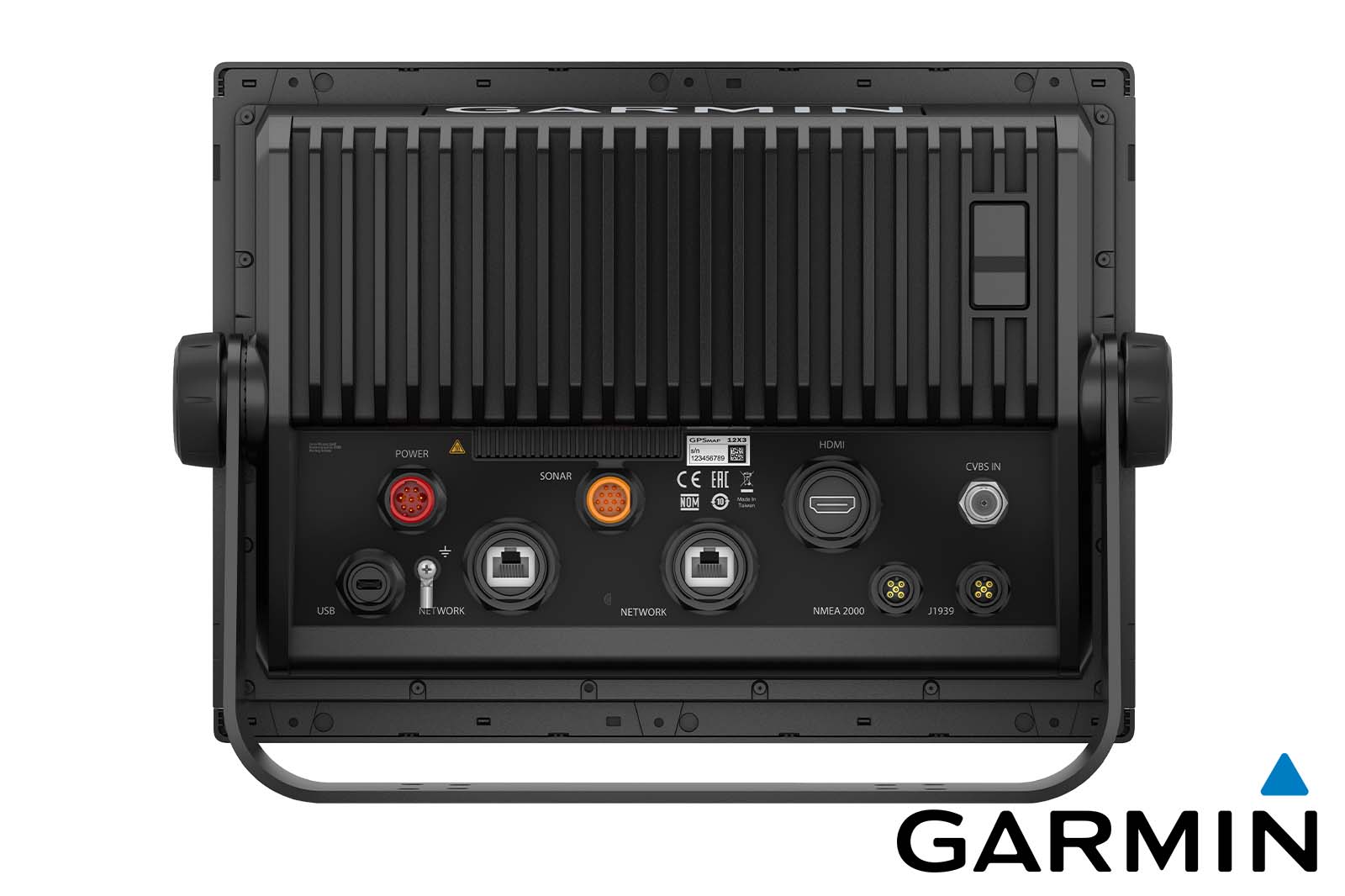 Garmin GPSMAP 1223xsv Echolot Geräterückseite