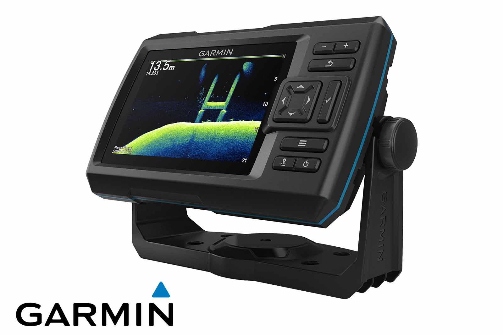 Garmin STRIKER Vivid 5cv Echolot ClearVü, Ansicht links