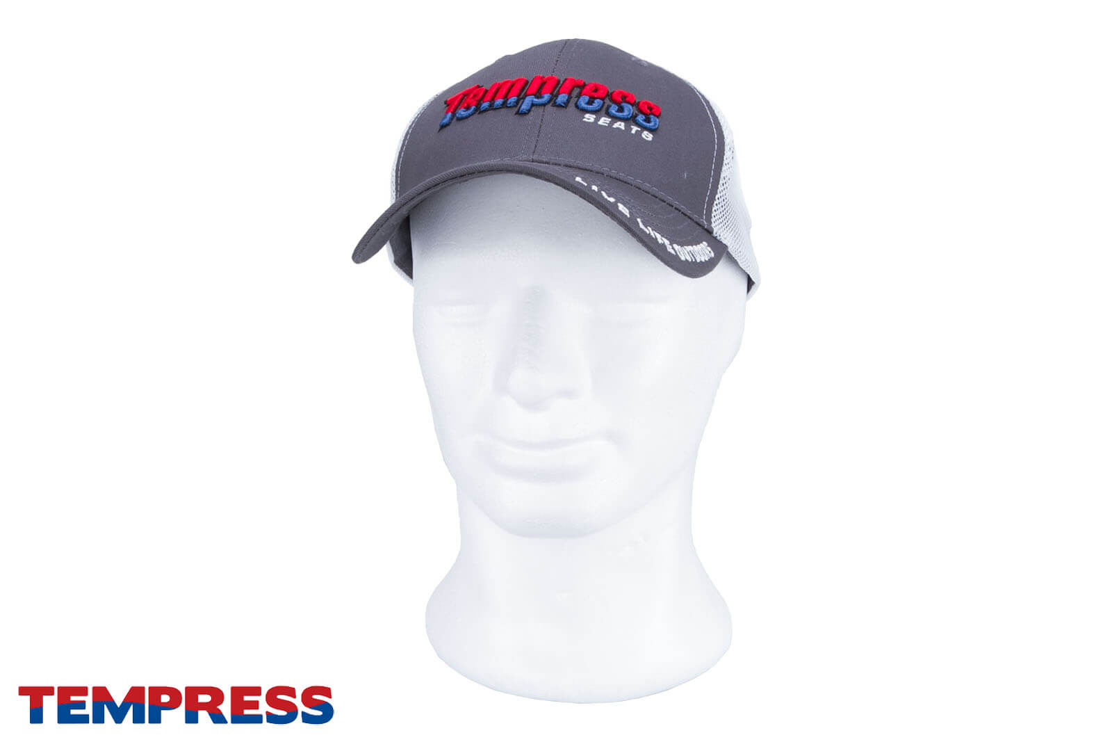 Tempress Trucker Cap grau Frontansicht