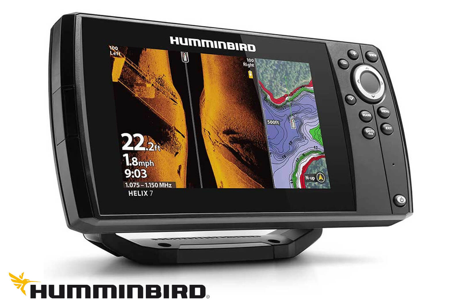 Humminbird HELIX 7 CHIRP DI SI G4 Echolot, von rechts
